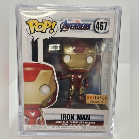 Funko Pop Marvel 467 Iron Man Boxlunch Exclusive - Picture 2 of 7